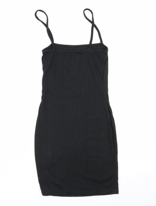 nastygal Womens Black Fit & Flare Size 4