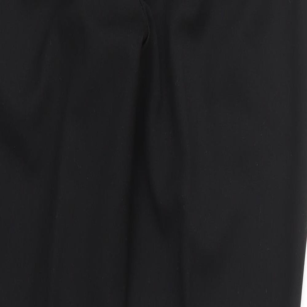 NEXT Womens Black Trousers Size 12 L28 in