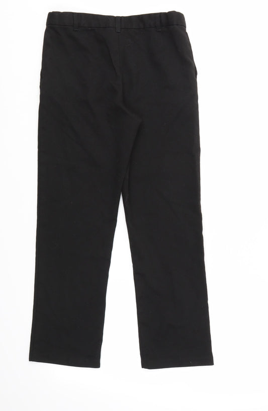 George Boys Black Capri Trousers Size 9-10 Years