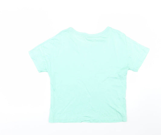Country Casuals Womens Green Basic T-Shirt Size S