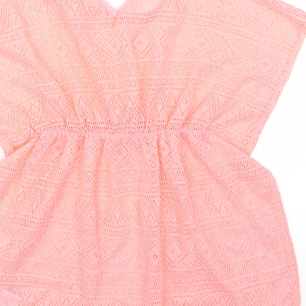 Primark Girls Pink Basic T-Shirt Size 10-11 Years