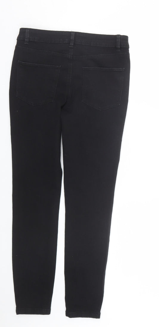 Denim co Womens Black Denim Skinny Jeans Size 12 L26 in