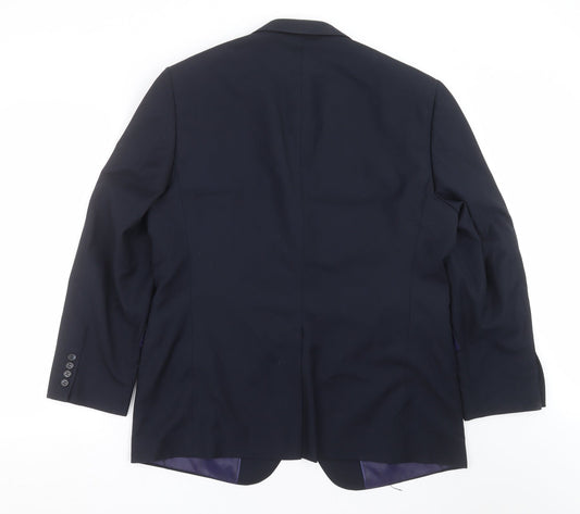 Marks and Spencer Mens Blue Jacket Suit Jacket Size 44