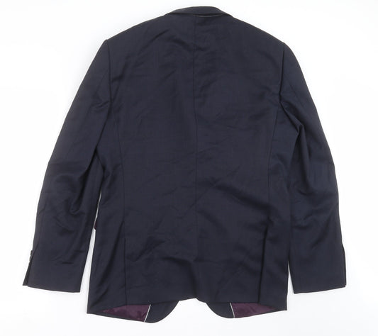 NEXT Mens Blue Jacket Suit Jacket Size 42
