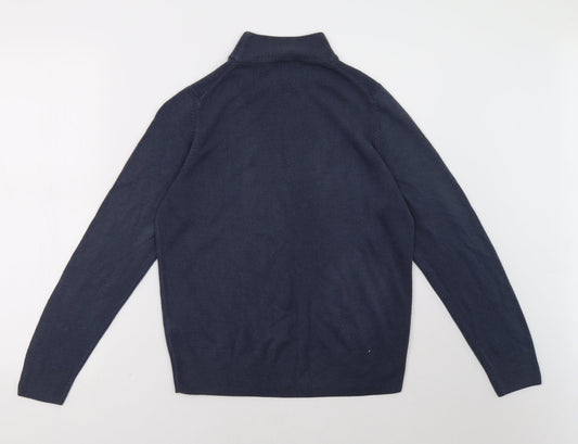 Marks and Spencer Womens Blue Pullover Sweatshirt Size 10