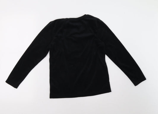 Primark Boys Black Rayon Pyjama Top Size 9-10 Years - playstation