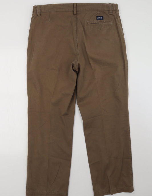 Debenhams Womens Brown Trousers Size 38 L30 in