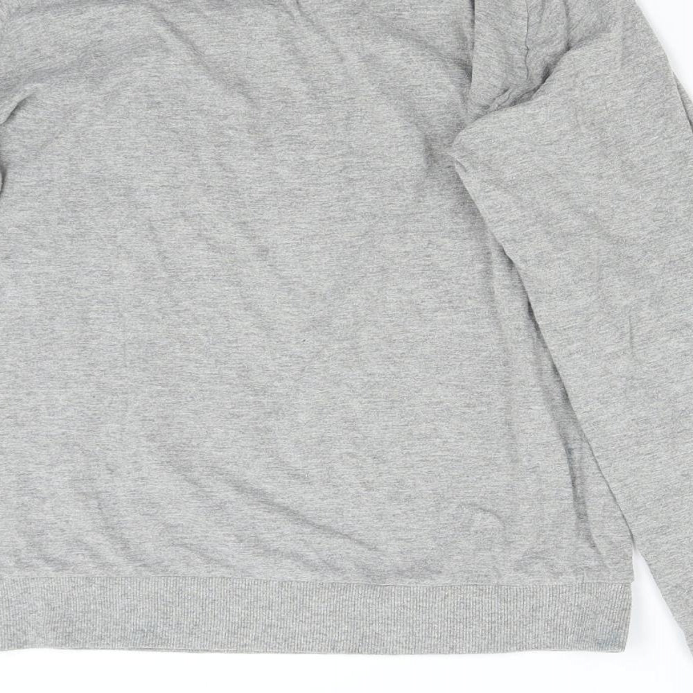Forever Dreams Womens Grey Solid Top Pyjama Top Size L - Penguin
