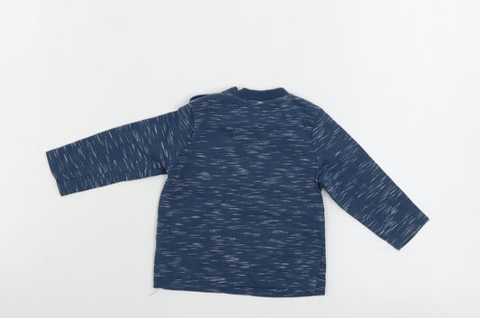 Nutmeg Boys Blue Basic T-Shirt Size 3-6 Months