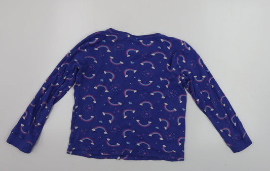 liliy&dan Girls Purple Basic T-Shirt Size 11-12 Years