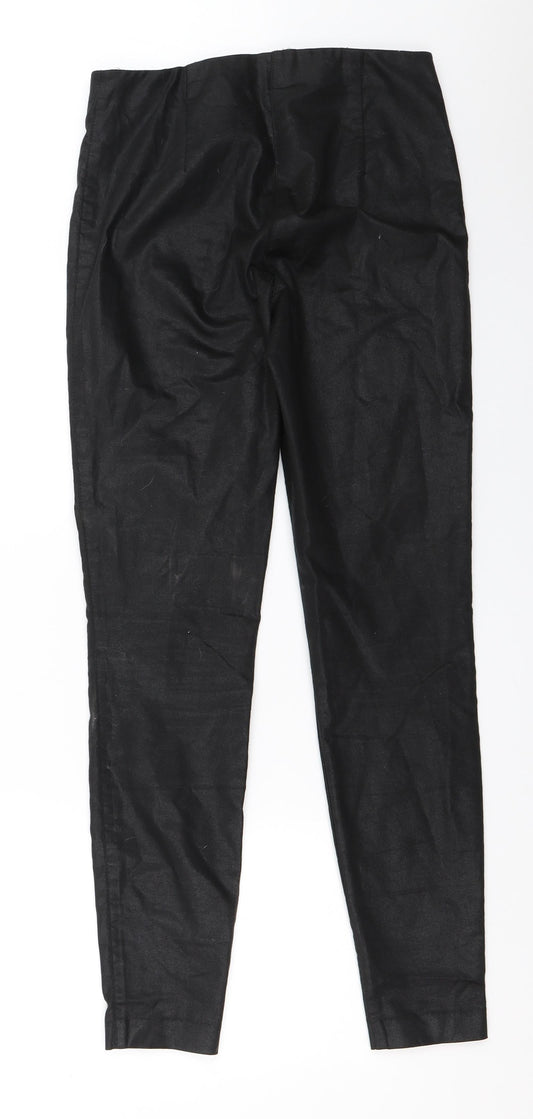 H&M Womens Black Capri Trousers Size 38 L29 in