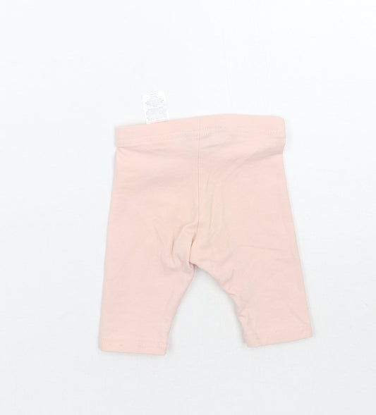 Primark Girls Pink Capri Leggings Size 3-6 Months