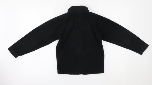 Hi Gear Boys Black Jacket Size 7-8 Years