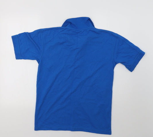 Orn Mens Blue Polo Size S