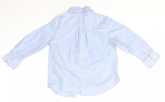 Gap Boys Blue Basic Button-Up Size 3 Years