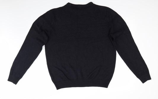 TU Mens Beige Pullover Jumper Size L