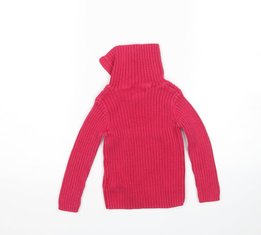 Maggie & Zoe Girls Pink Pullover Jumper Size 2 Years