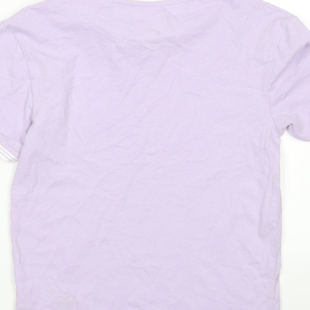 Jack Wills Womens Purple Basic T-Shirt Size 4