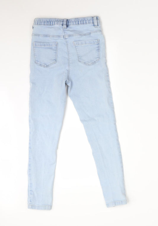 NEXT Girls Blue Skinny Jeans Size 9 Months
