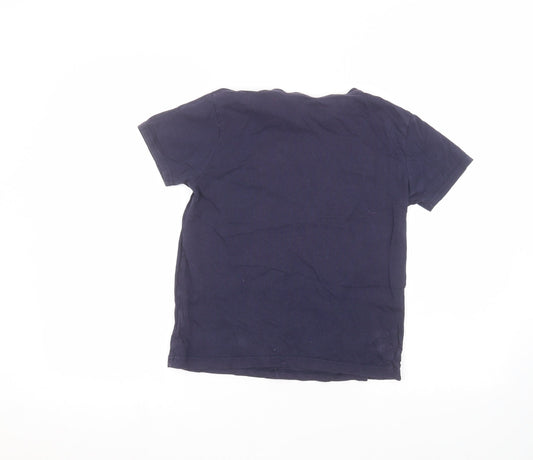 Primark Boys Blue Basic T-Shirt Size 10-11 Years