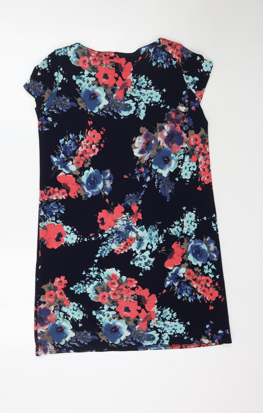 Boohoo Womens Multicoloured Floral Mini Size 10