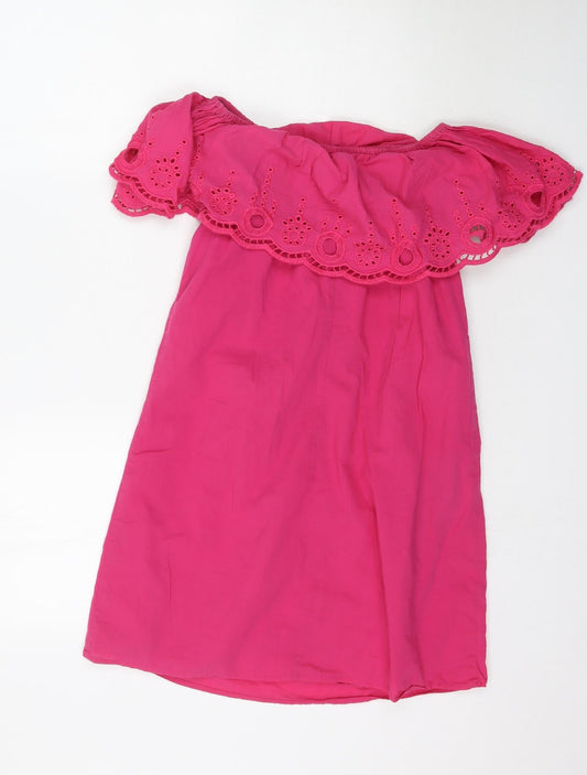 New Look Womens Pink Mini Size 6