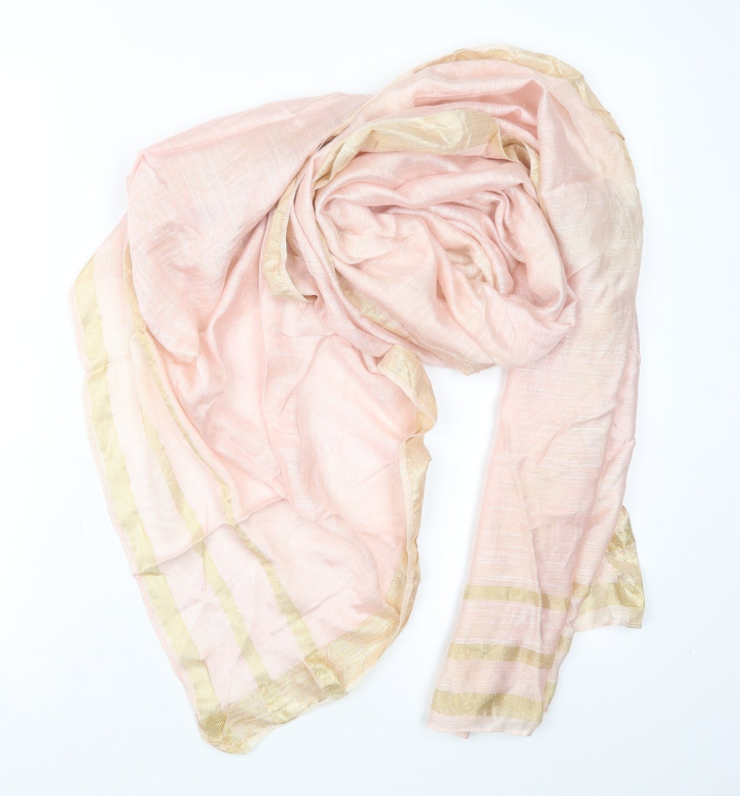Preworn Womens Pink Scarf