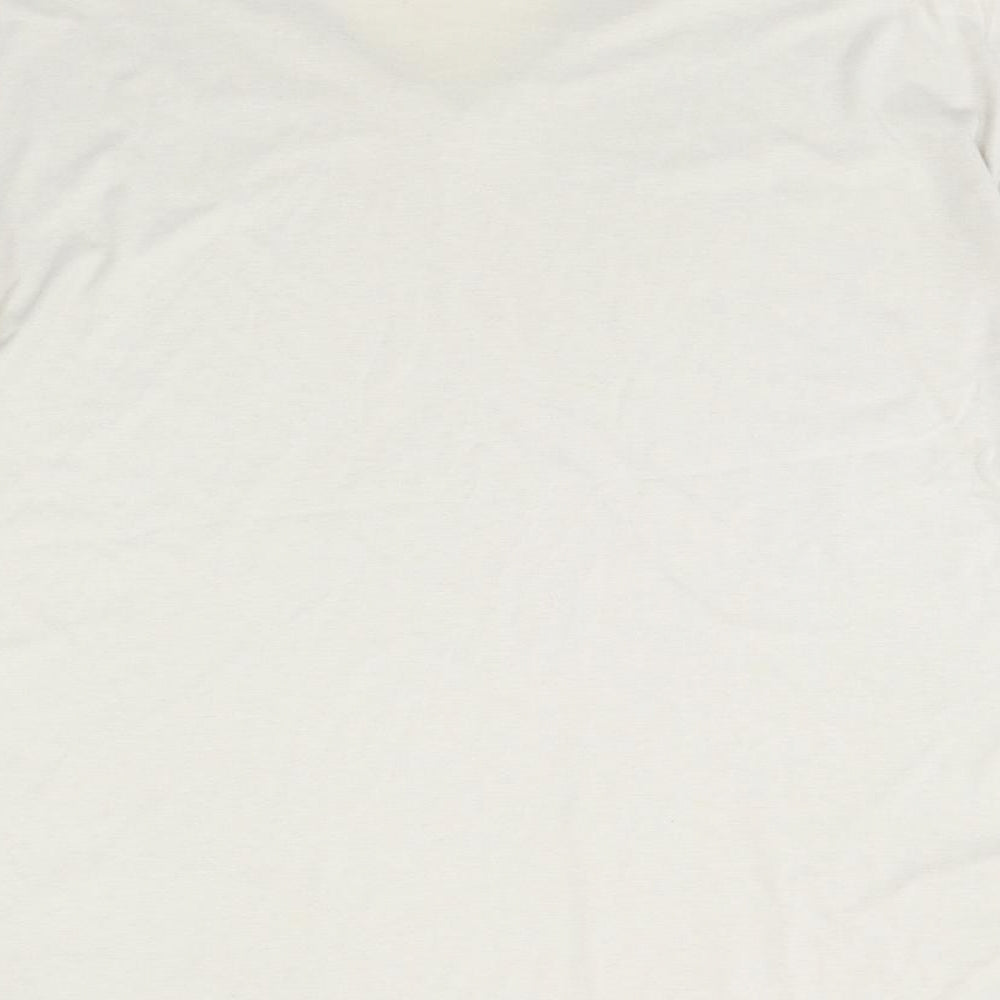 Cast coast Womens Beige Basic T-Shirt Size 26