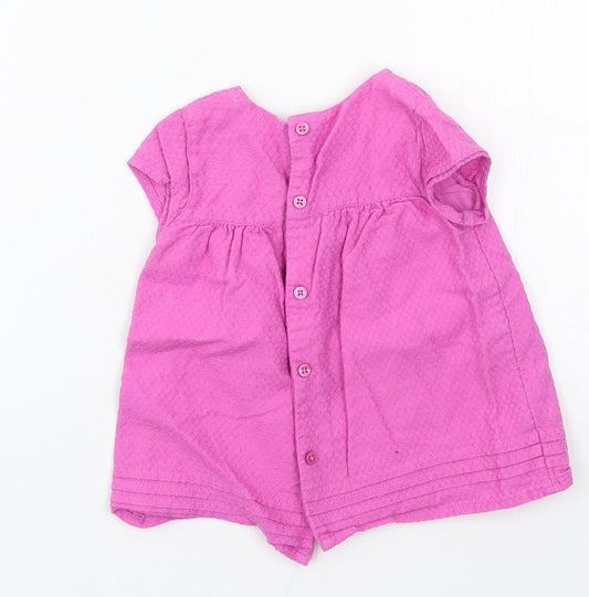 Nutmeg Girls Purple A-Line Size 3-6 Months