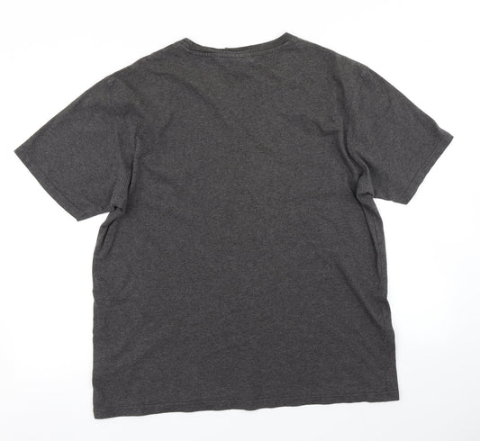 McKenzie Mens Grey    T-Shirt Size L