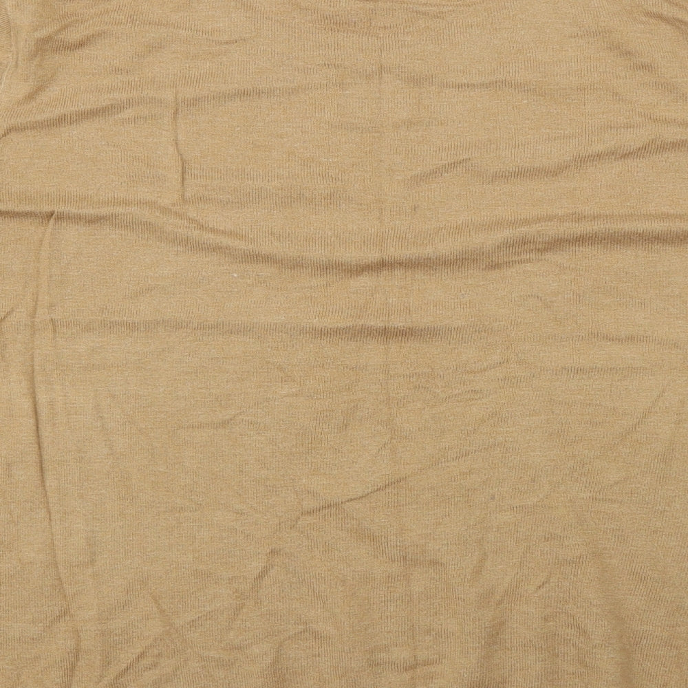 NEXT Womens Brown Striped Pullover Jumper Size 16