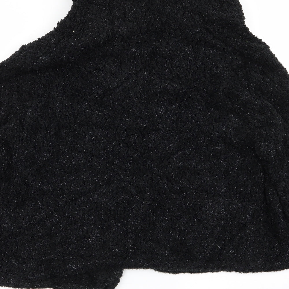 Brand and care label for Roman women’s black overcoat coat, size M