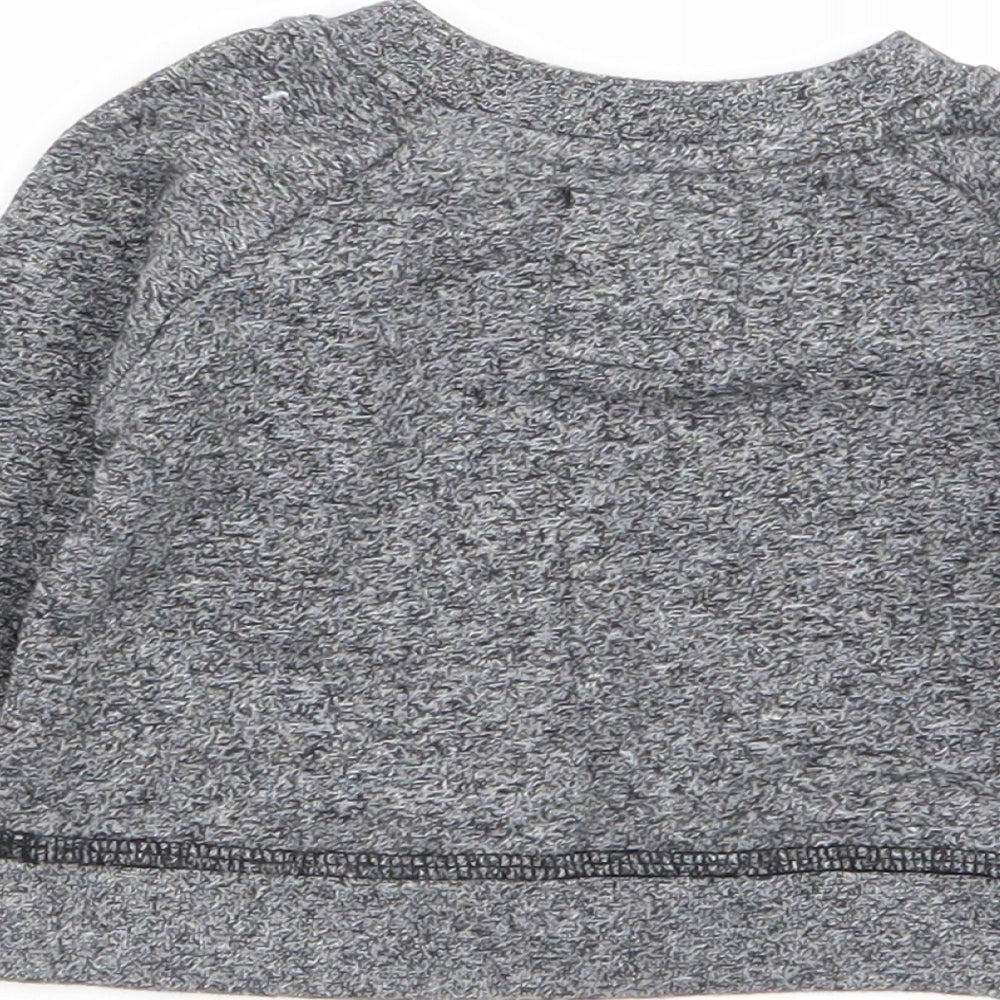 Batman Baby Grey Pullover Jumper Size 0-3 Months