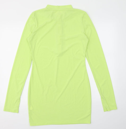 Preworn Womens Green Fit & Flare Size M