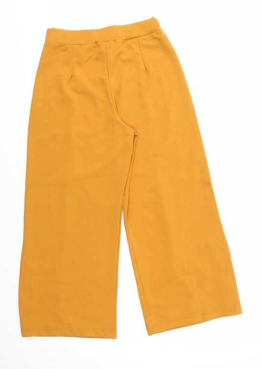 CEMEO ROSE Womens Orange Trousers Size 8 L23 in - STRECHY WAISTBAND