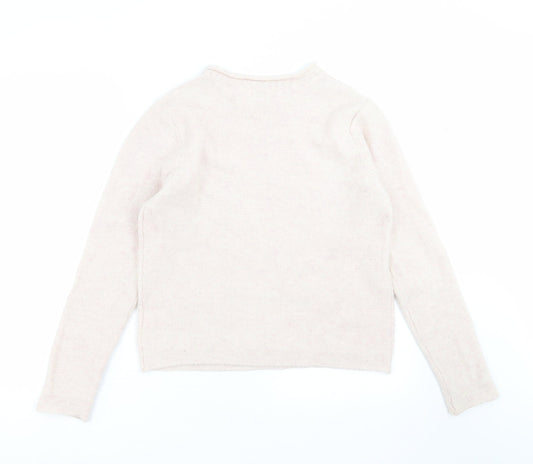 The Department Womens Pink Knit Pullover Jumper Size 12