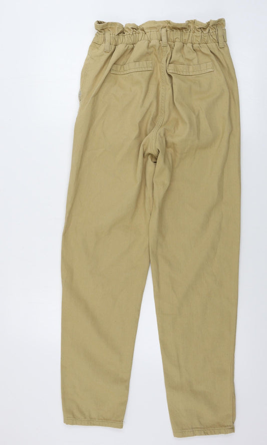 denim co Womens Beige Straight Jeans Size 8 L26 in