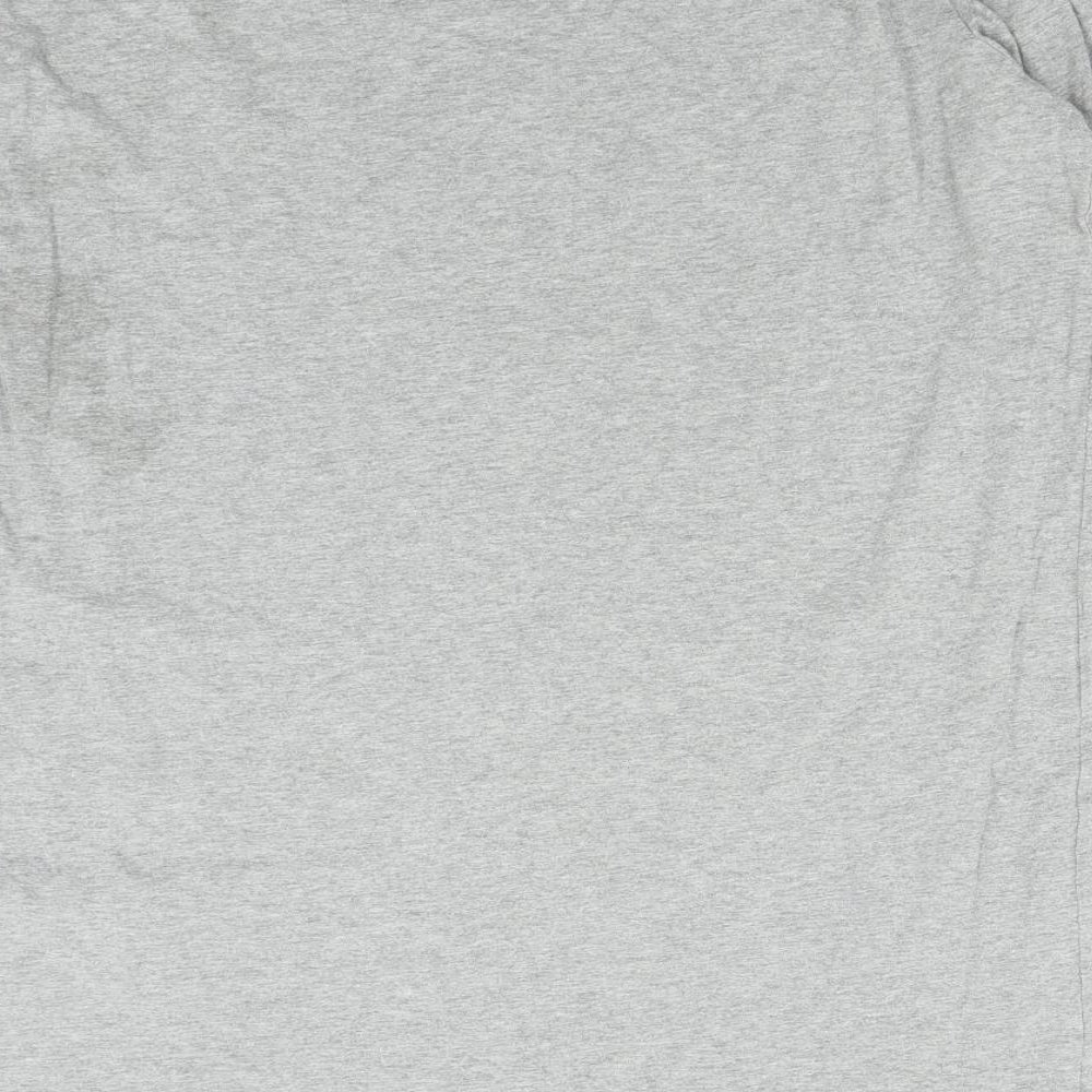 Intimuse Womens Grey Solid Top Nightshirt Size XL