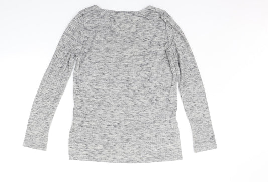 VILLA Womens Grey Pullover Jumper Size M