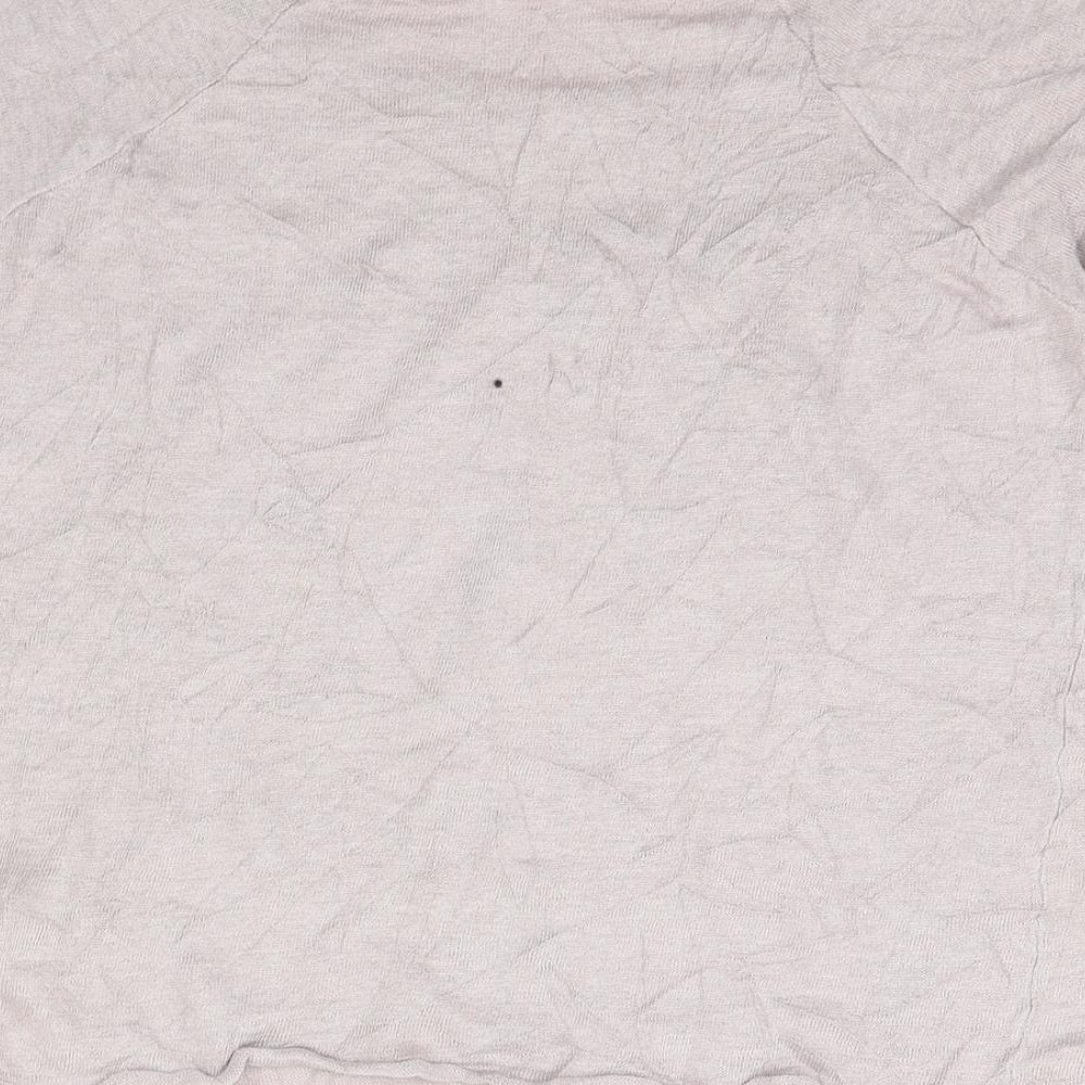 WRAP Womens Beige Pullover Jumper Size 14
