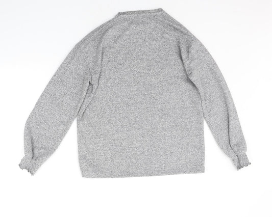 Papaya Womens Grey Pullover Jumper Size 8