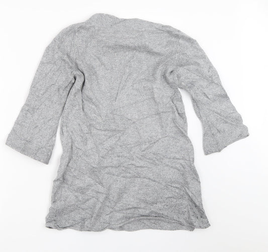 Marks and Spencer Womens Grey Pullover Jumper Size 10