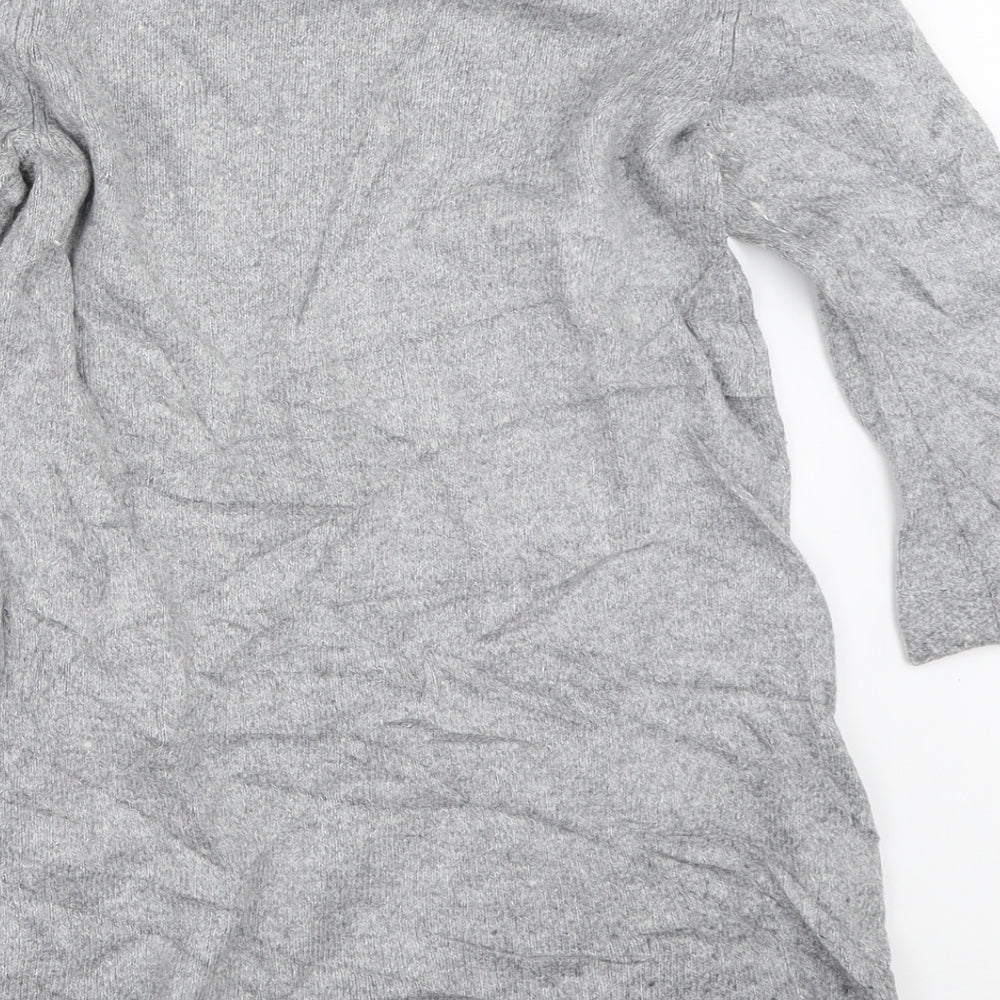 Marks and Spencer Womens Grey Pullover Jumper Size 10