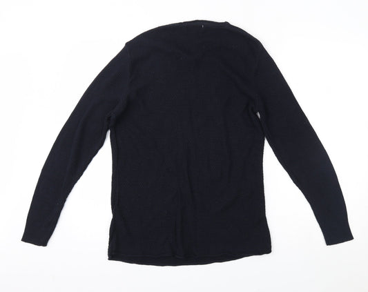 River Island Womens Blue Pullover Jumper Size L