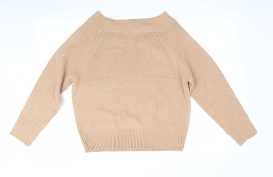 Pep & Co Womens Brown Pullover Jumper Size M