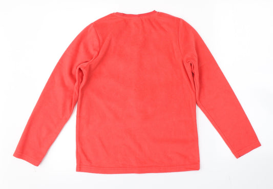 Preworn Boys Red Pullover Jumper Size 10-11 Years - MANCHESTER UNITED FC
