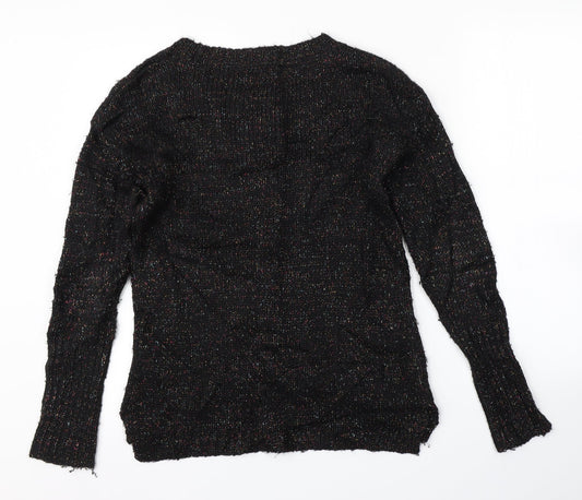Only Womens Black Pullover Jumper Size S