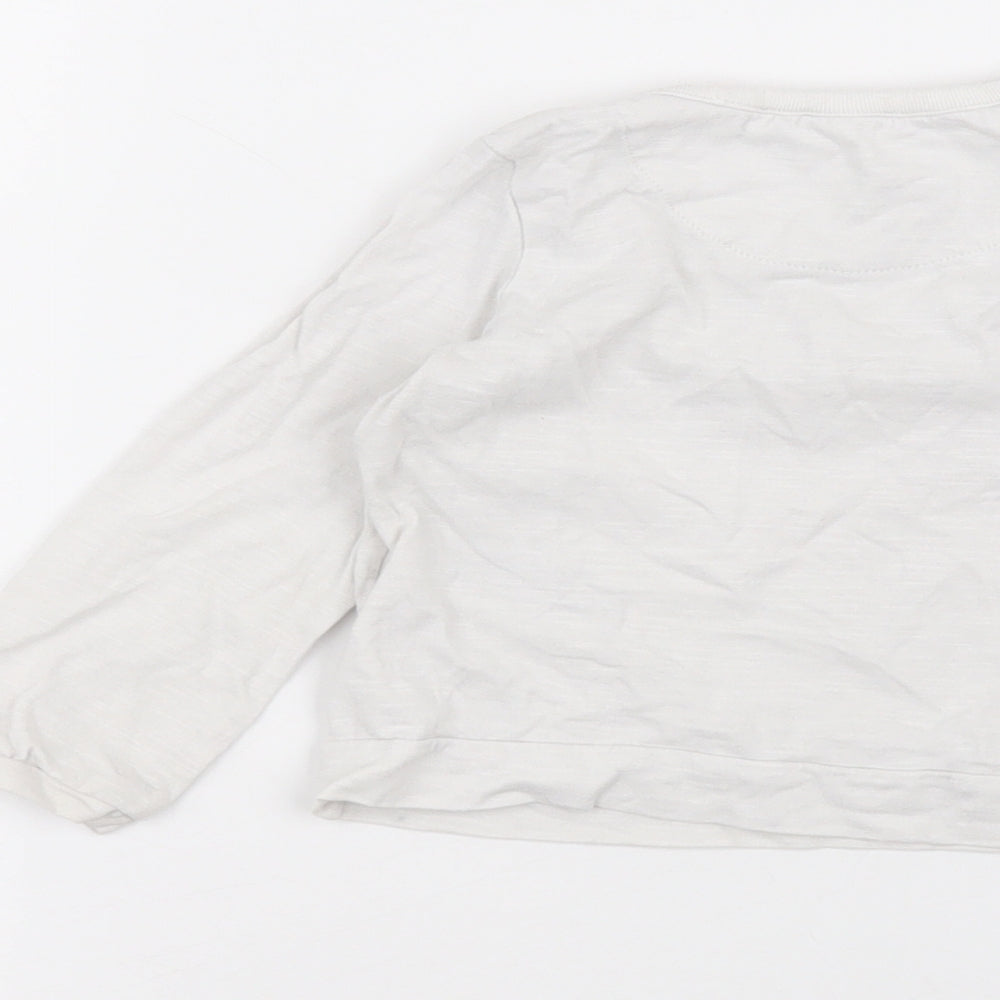 Marks and Spencer Boys White Basic T-Shirt Size 12-13 Years