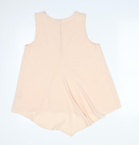 Dorothy Perkins Womens Pink Basic T-Shirt Size 12