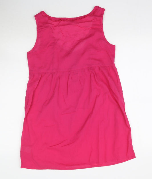 Cotton Traders Womens Pink Mini Size 12